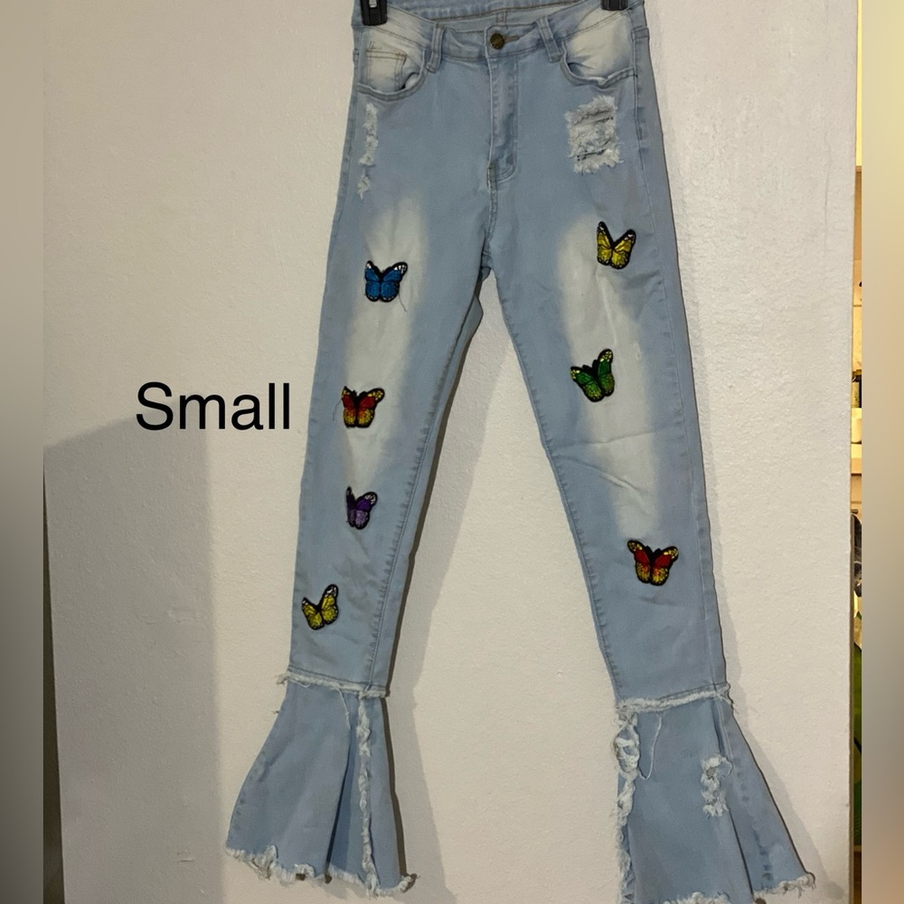 Butterfly jeans